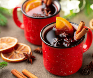 Mug of mulled wine